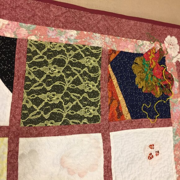 Homemade quilt. - Picture 4 of 4